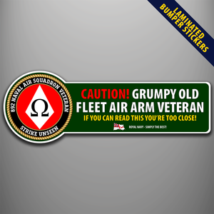 Fleet Air Arm 892 NAS Laminated Bumper Stickers