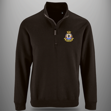 Load image into Gallery viewer, Aircraft Handler &#39;Branch Crest&#39; Zip Neck Sweatshirt
