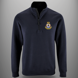 Aircraft Handler 'Branch Crest' Zip Neck Sweatshirt