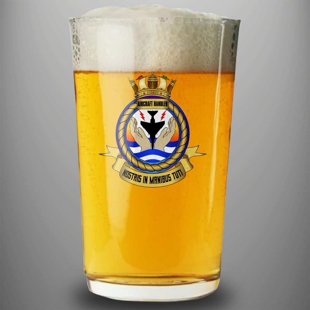 Aircraft Handler Branch Crest - Pint Glass