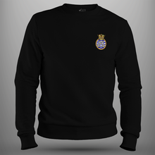 Load image into Gallery viewer, Royal Navy Crest Sweatshirt
