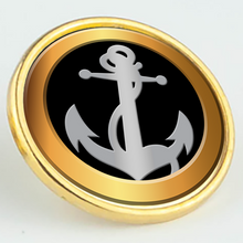 Load image into Gallery viewer, Anchor Pin/Lapel Badge
