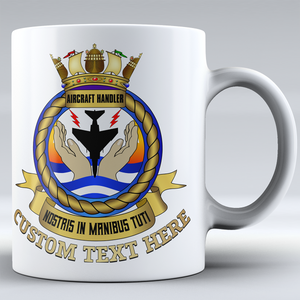 Aircraft Handler Branch Crest - Personalised Mug