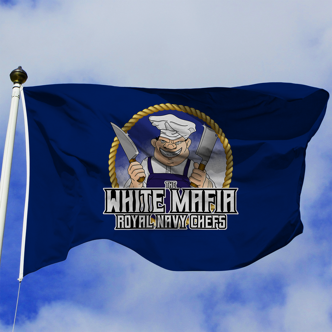 Royal Navy Chefs 'White Mafia' Flag