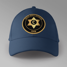 Load image into Gallery viewer, Royal Navy Veteran &#39;Cook&#39;  - Personalised Baseball Cap
