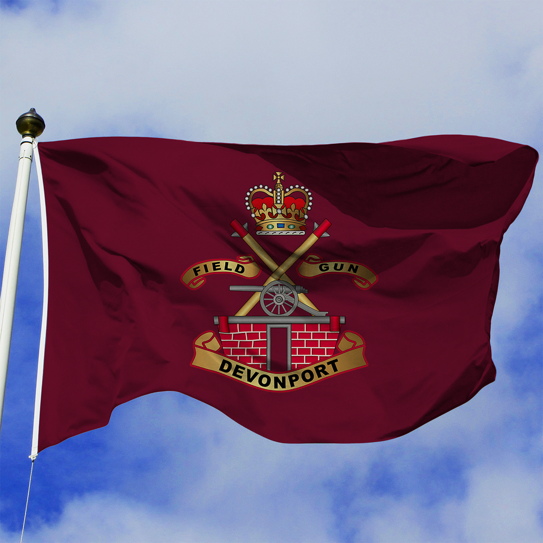 Devonport Field Gun Crew Flag