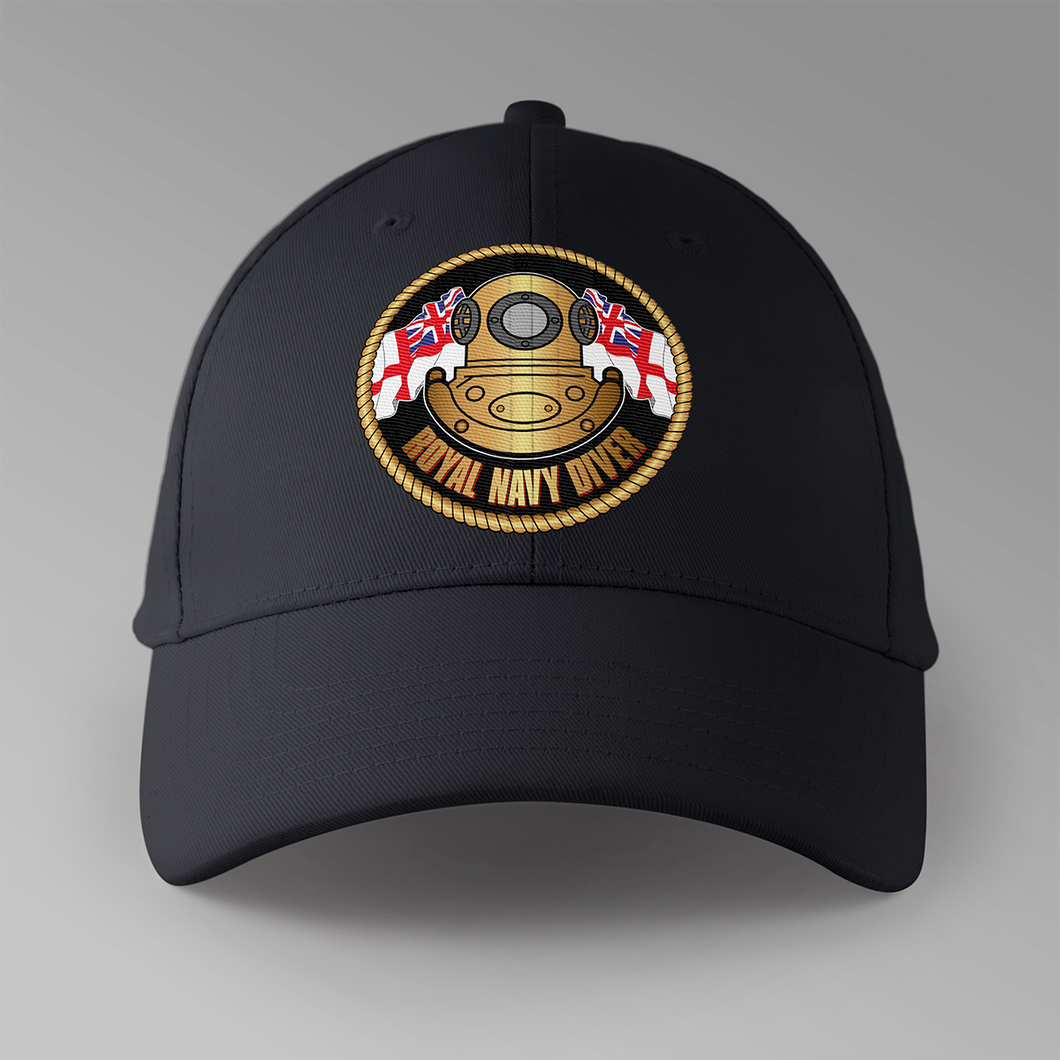 Royal Navy Diver - Personalised Baseball Cap