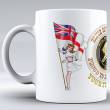 Load image into Gallery viewer, Elite of the Fleet &#39;Diver&#39;  - Personalised Mug
