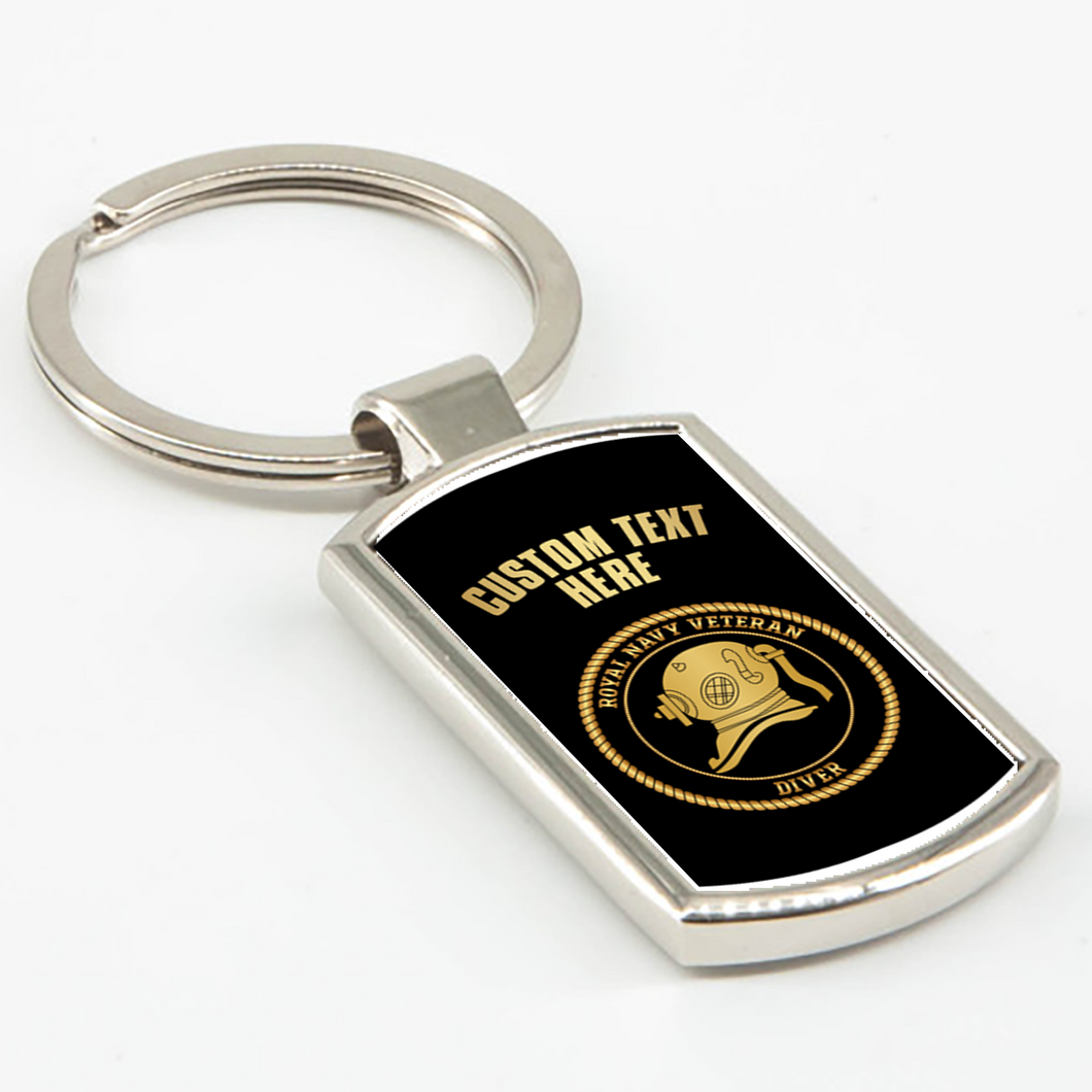 Royal Navy Veteran 'Diver' Key Ring