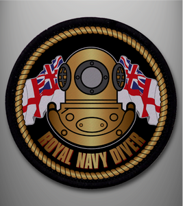 Royal Navy Diver 'Sew on Badge'