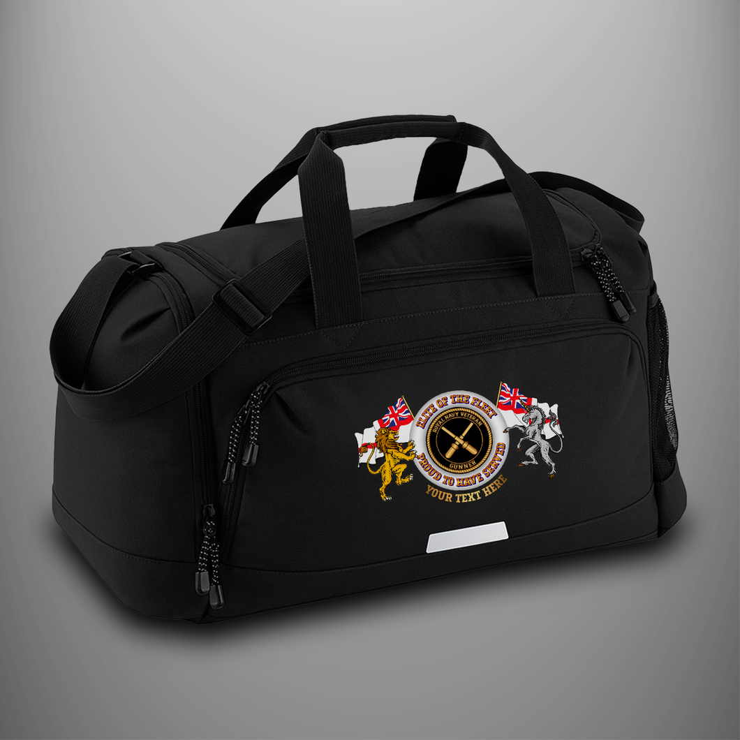 Elite of the Fleet 'Gunner' Personalised Grip/Holdall