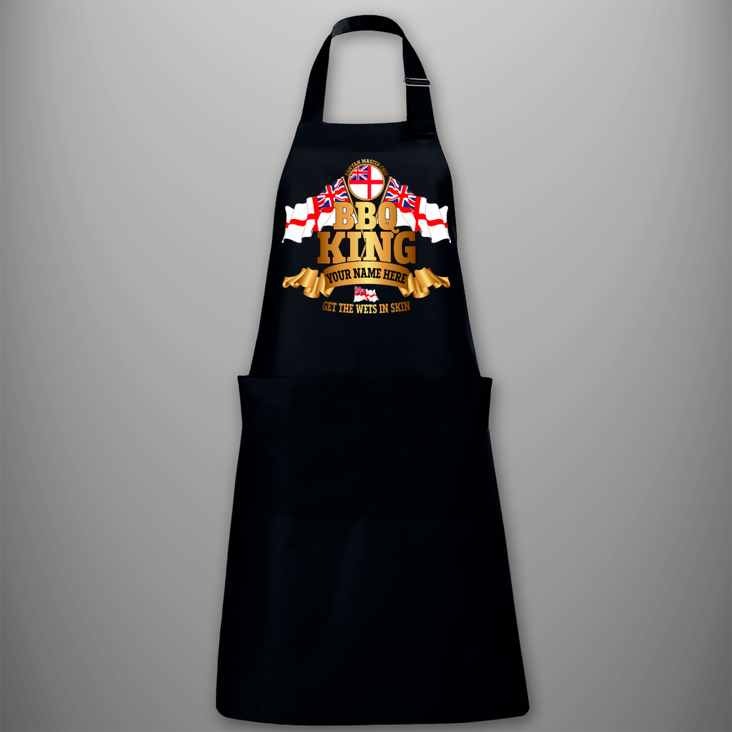 Royal Navy 'Ensign' Personalised BBQ Apron