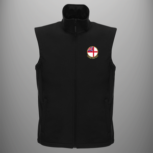 Royal Navy Ensign 'Personalised' Soft Shell Bodywarmer