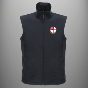 Royal Navy Ensign 'Personalised' Soft Shell Bodywarmer