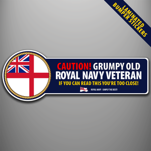 Royal Navy 'Ensign' Laminated Bumper Stickers