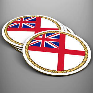 White Ensign Coaster