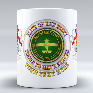 Elite of the Fleet 'Fleet Air Arm'  - Personalised Mug