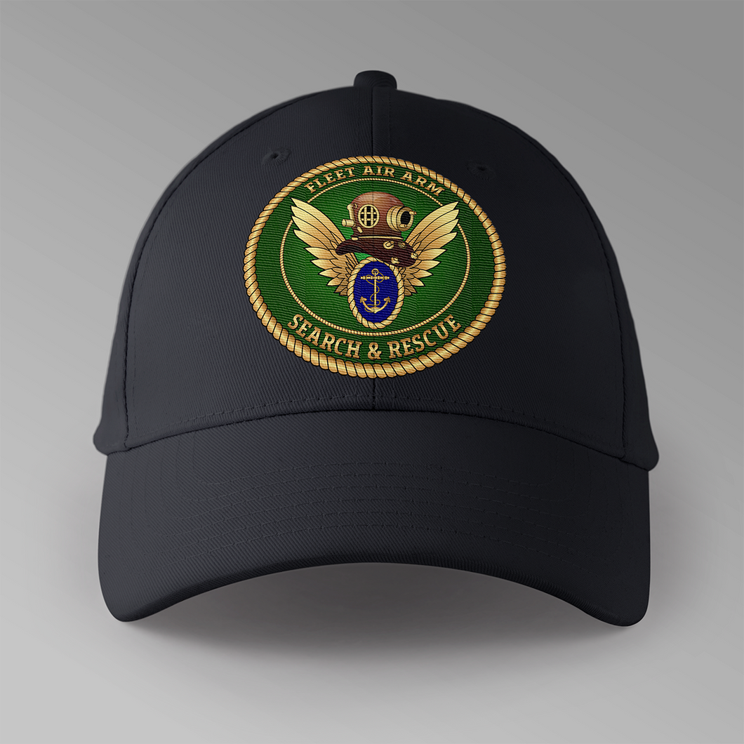 Fleet Air Arm 'Search & Rescue' Diver - Personalised Baseball Cap