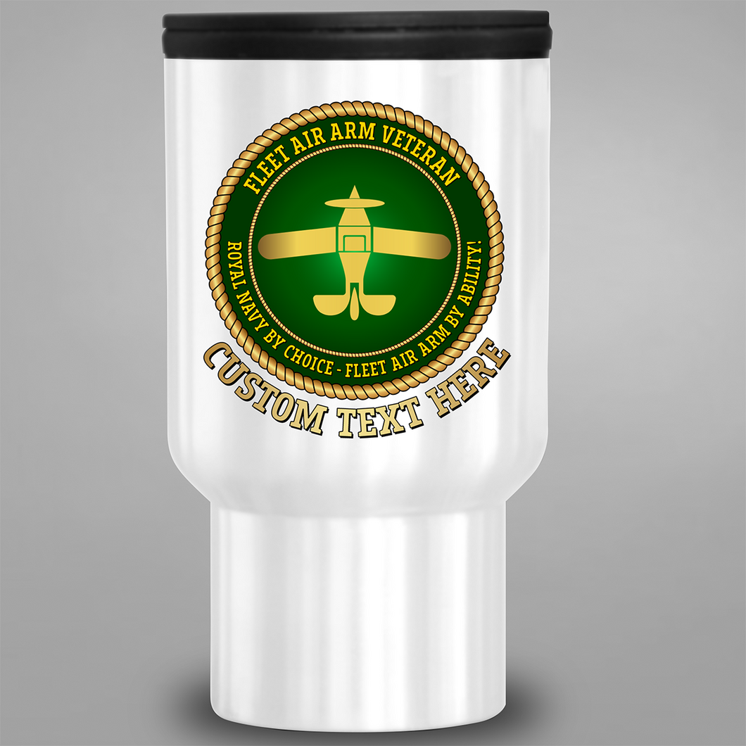 Fleet Air Arm Veteran - Personalised Travel Mug