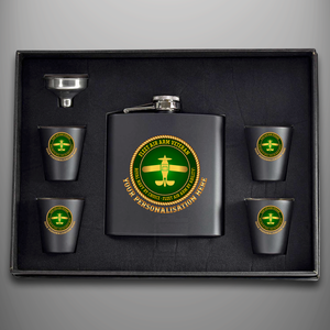 Fleet Air Arm Veteran Hip Flask - Personalised