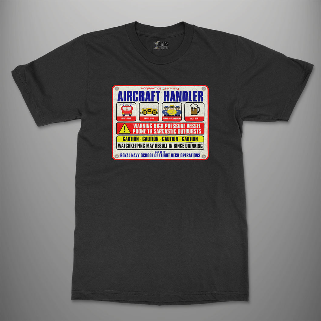 Aircraft Handler Sign T-Shirt