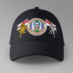 Falklands Veteran 'Proud To Have Served' - Personalised Baseball Cap