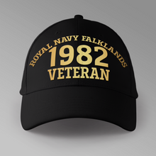 Load image into Gallery viewer, Royal Navy Falklands Veteran 1982 - Personalised Baseball Cap
