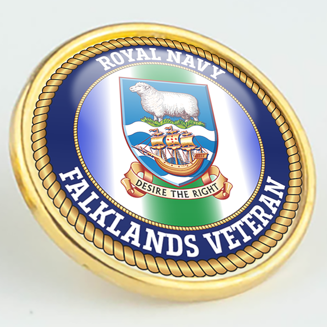 Falklands Veteran 1 Pin/Lapel Badge