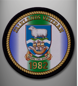 Falklands Veteran Sew on Badge