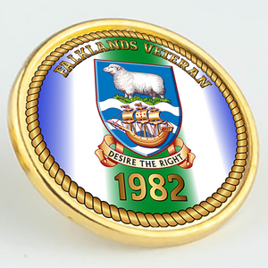 Falklands Veteran 1982 Pin/Lapel Badge