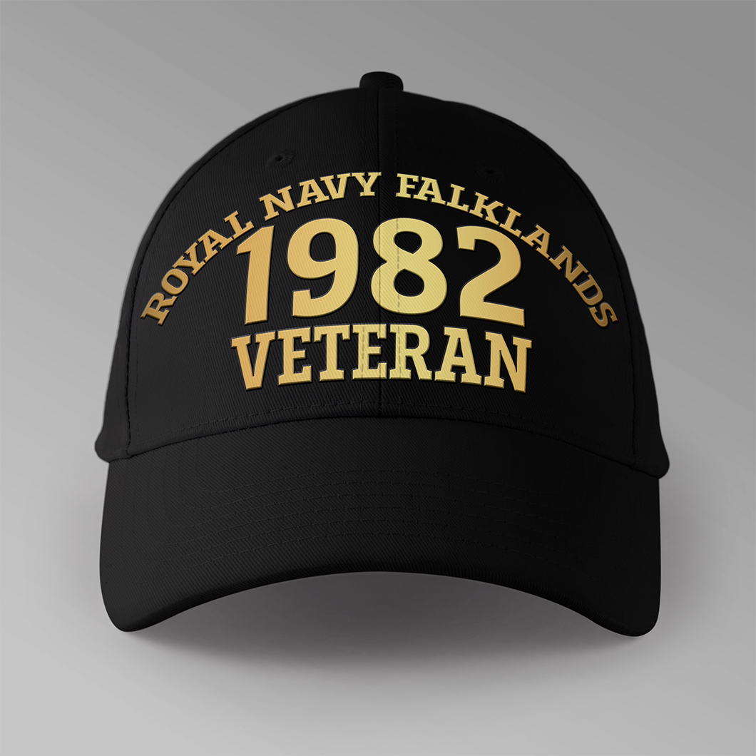 Royal Navy Falklands Veteran 1982 - Personalised Baseball Cap