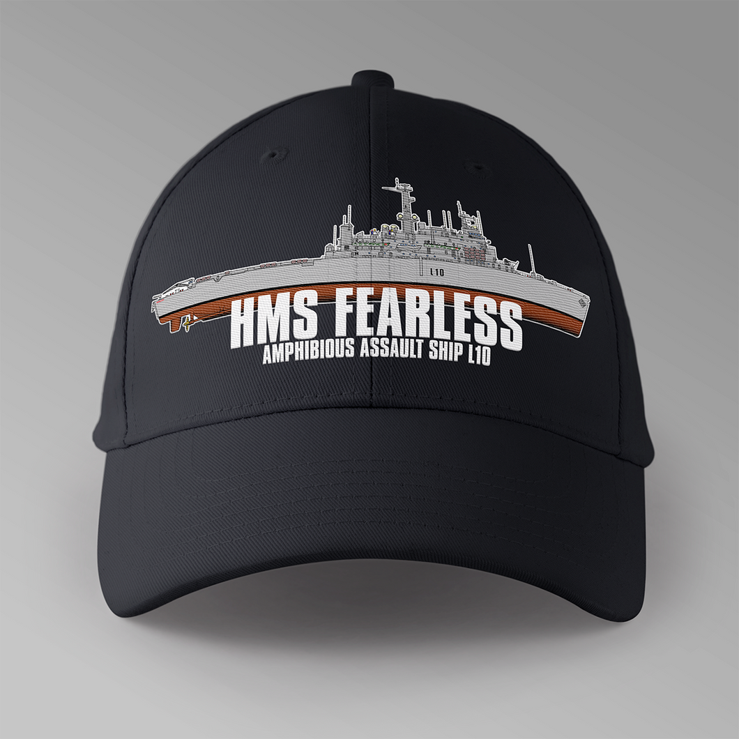 HMS Fearless (L10) - Personalised Baseball Cap