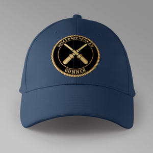 Royal Navy Veteran 'Gunner' - Personalised Baseball Cap