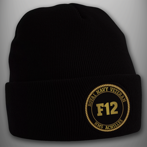 HMS Achilles F12 - Pennant Number Beanie Hat