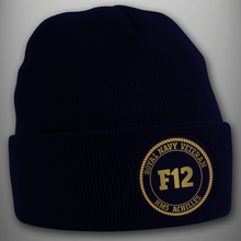 Load image into Gallery viewer, HMS Achilles F12 - Pennant Number Beanie Hat
