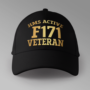 HMS Active F171 Veteran - Personalised Baseball Cap