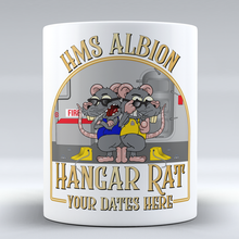 Load image into Gallery viewer, HMS Albion Aircraft Handler &#39;Roof Rat/Hangar Rat&#39; - Personalised Mug
