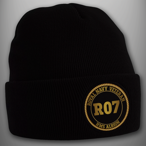 HMS Albion R07 - Pennant Number Beanie Hat