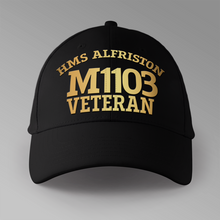 Load image into Gallery viewer, HMS Alfriston M1103 Veteran - Personalised Baseball Cap
