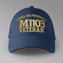 Load image into Gallery viewer, HMS Alfriston M1103 Veteran - Personalised Baseball Cap
