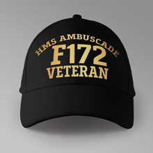 Load image into Gallery viewer, HMS Ambuscade F172 Veteran - Personalised Baseball Cap
