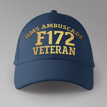 Load image into Gallery viewer, HMS Ambuscade F172 Veteran - Personalised Baseball Cap
