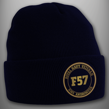 Load image into Gallery viewer, HMS Andromeda F57 - Pennant Number Beanie Hat
