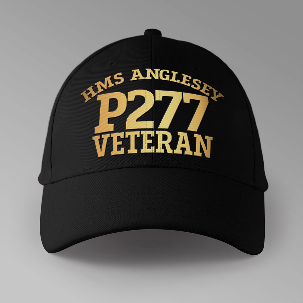 HMS Anglesey P277 Veteran - Personalised Baseball Cap