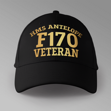 Load image into Gallery viewer, HMS Antelope F170 Veteran - Personalised Baseball Cap
