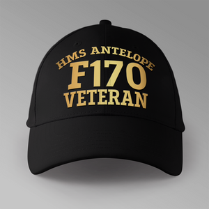 HMS Antelope F170 Veteran - Personalised Baseball Cap