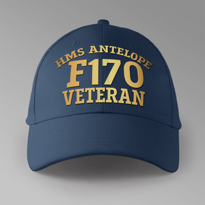 HMS Antelope F170 Veteran - Personalised Baseball Cap