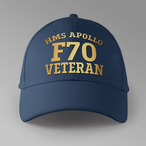 HMS Apollo F70 Veteran - Personalised Baseball Cap