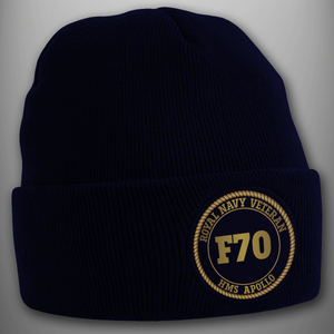 HMS Apollo F70 - Pennant Number Beanie Hat