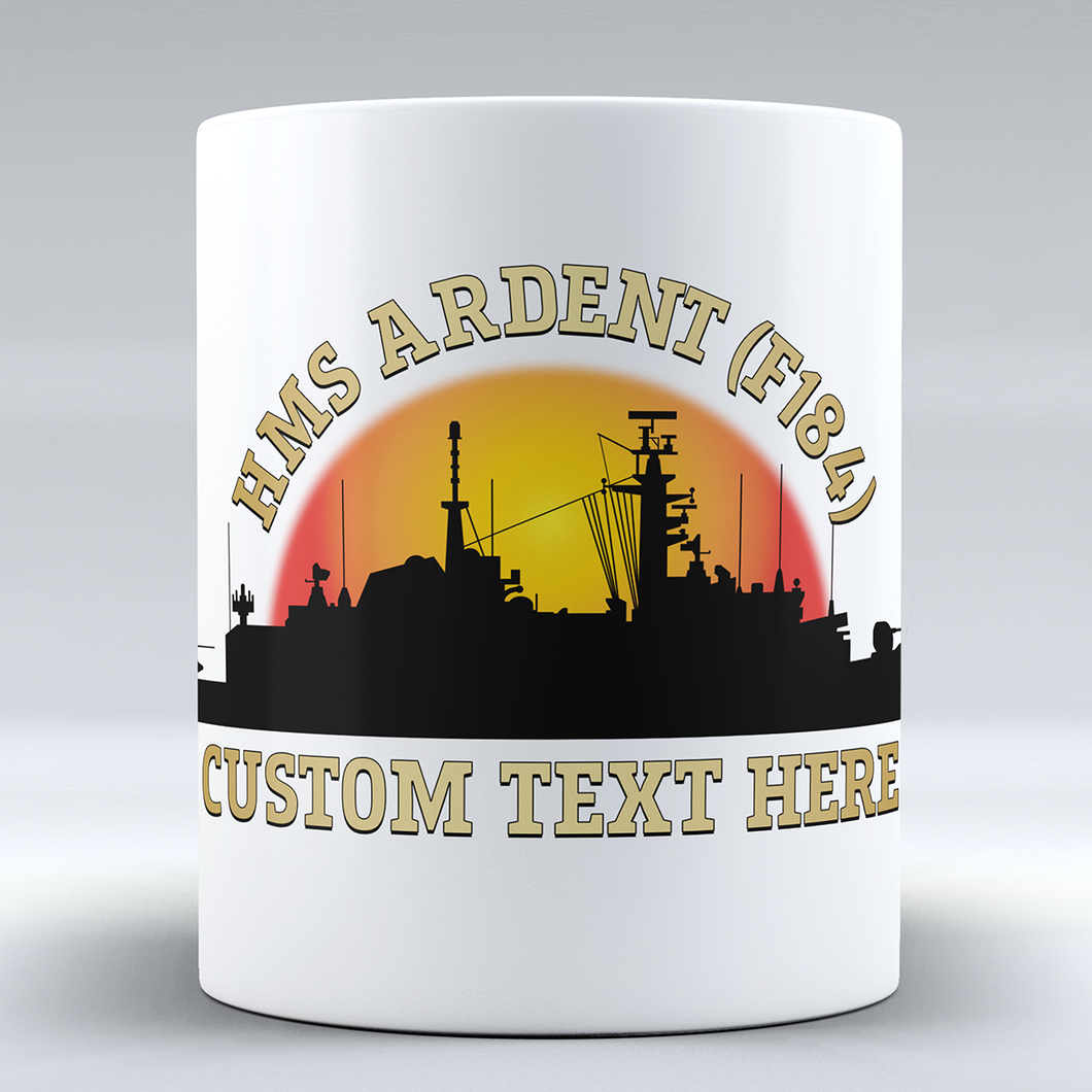 HMS Ardent F184 Personalised Mug